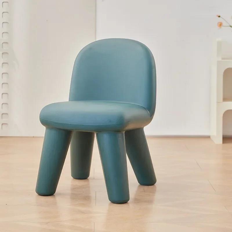 Creative Color Mushroom Dining Chair Thickened Design Can Be Used For Living Room Lounge Chair Bedroom Household Plastic Stool