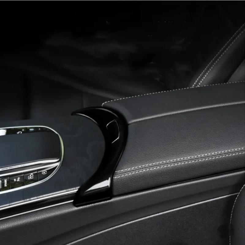 BAPM7 Styling Mouldings Car Central Armrest Box Switch Button Cover Replacement For Mercedes Benz C GLC Class W205 W253 2015-2021 Inte