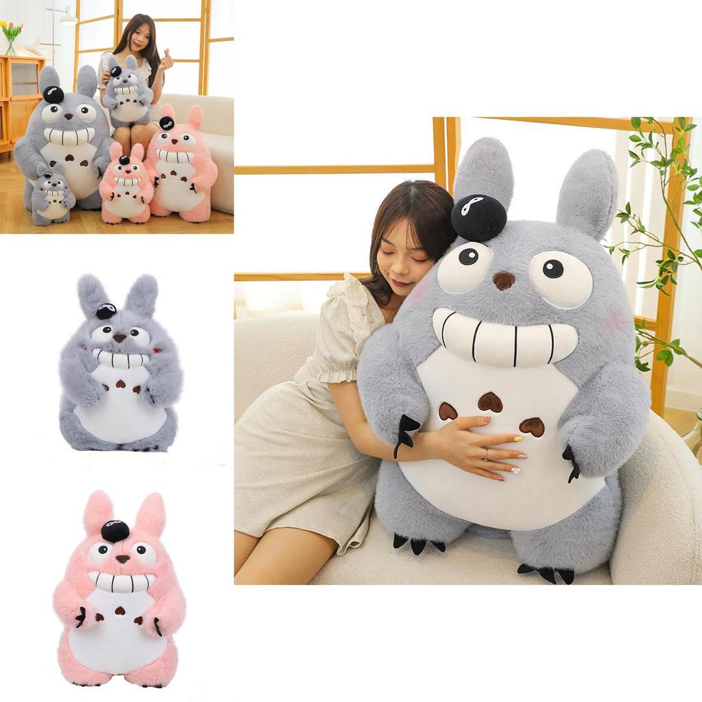Cartoon Totoro Plush Toy Cute High-quality Stuffed Animal Doll**