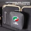 TZZW5 For Perodua Oxford Car Charging Cable Storage Carry Bag Waterproof EV Bag Alza Viva Myvi Ativa Bezza Kancil Kembara Kenari