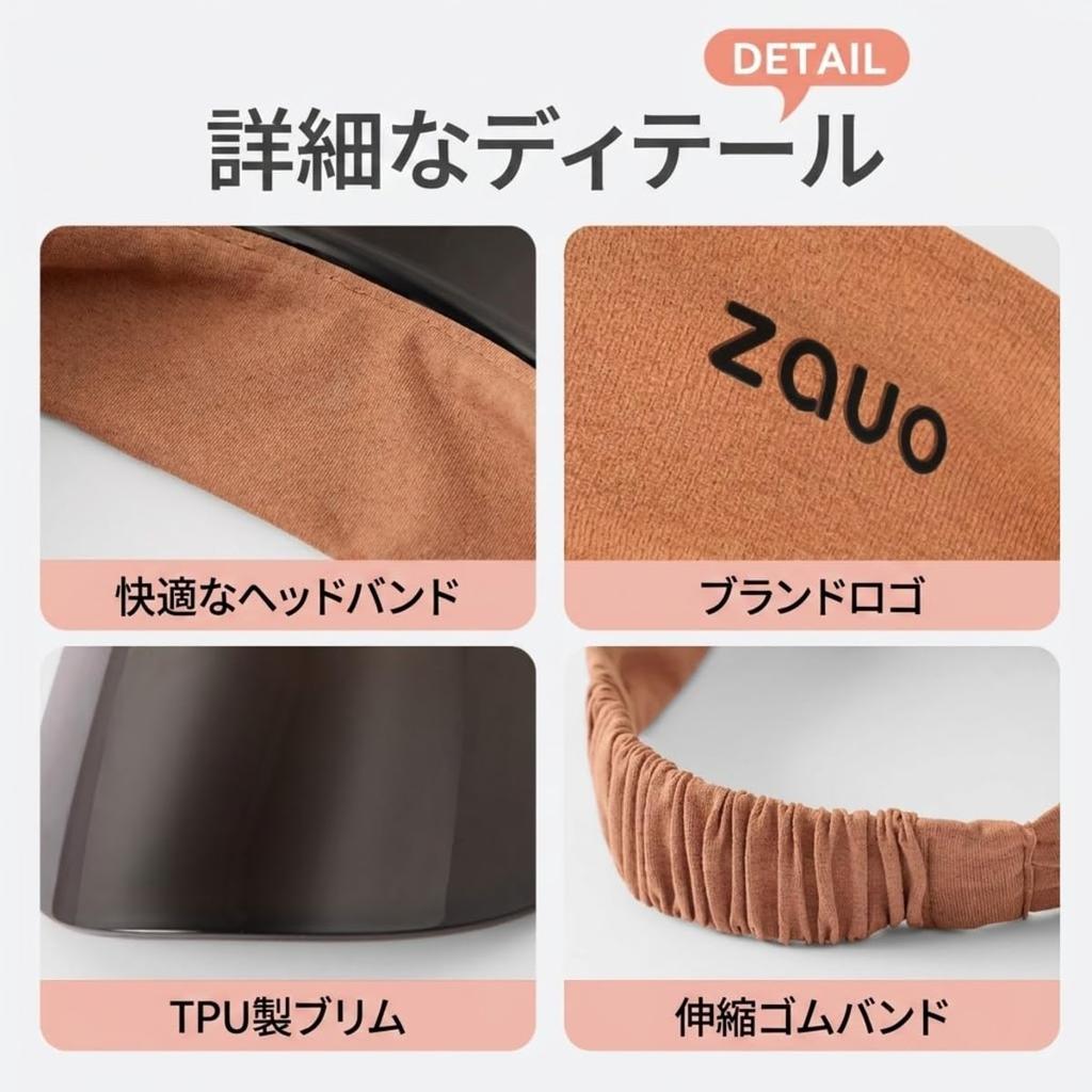 Sun Visor Sun Hat UV Protection Sun Hat Wide Brim Slimming Effect Windproof Outdoor Walking Commuting Sports Car [ZAUO] Women's UPF50+ Spring/Summer