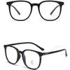 New Retro Ultra-Light Glasses Anti-Blue Light Flat Glasses Female Fashion Exquisite Casual Transparent Frame Flat Light Glasses