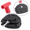 1.5m Lawn Mower Throttle Cable Black Plastic Switch