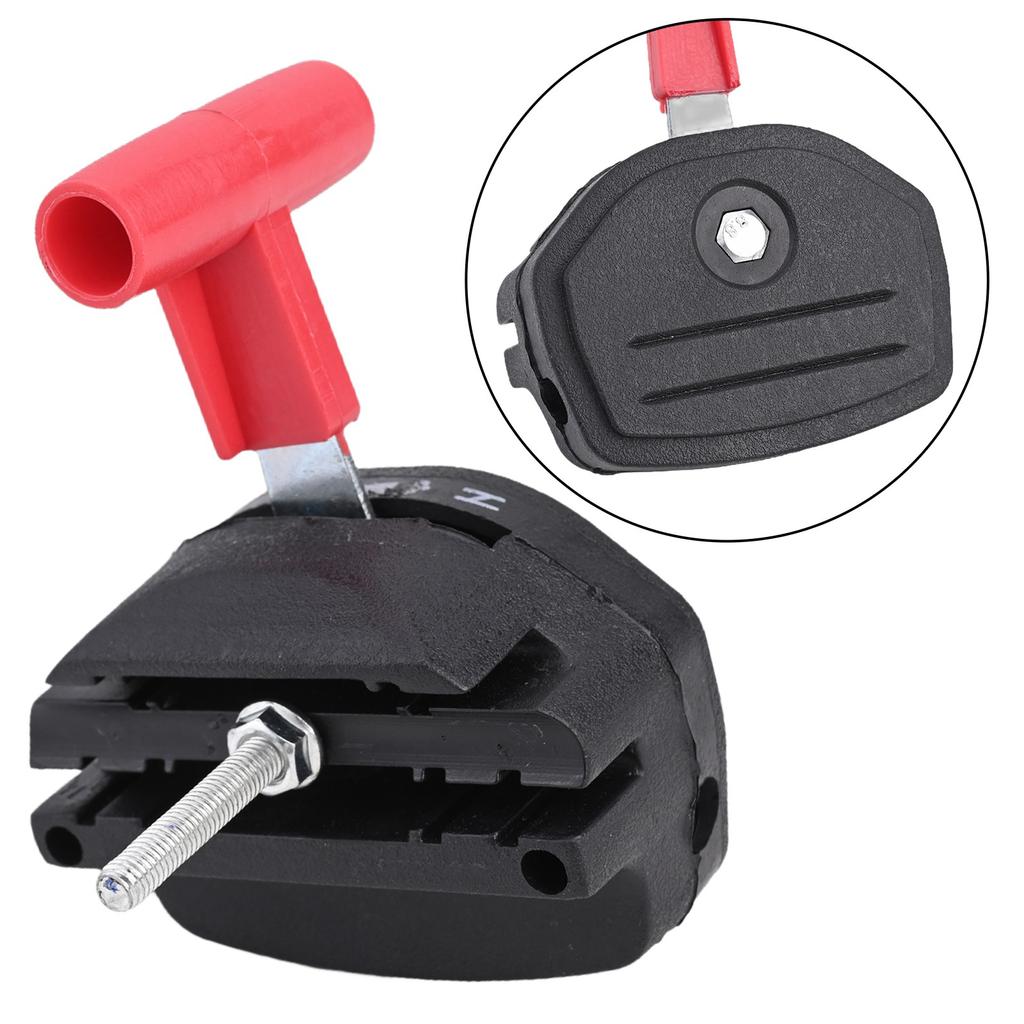 1.5m Lawn Mower Throttle Cable Black Plastic Switch