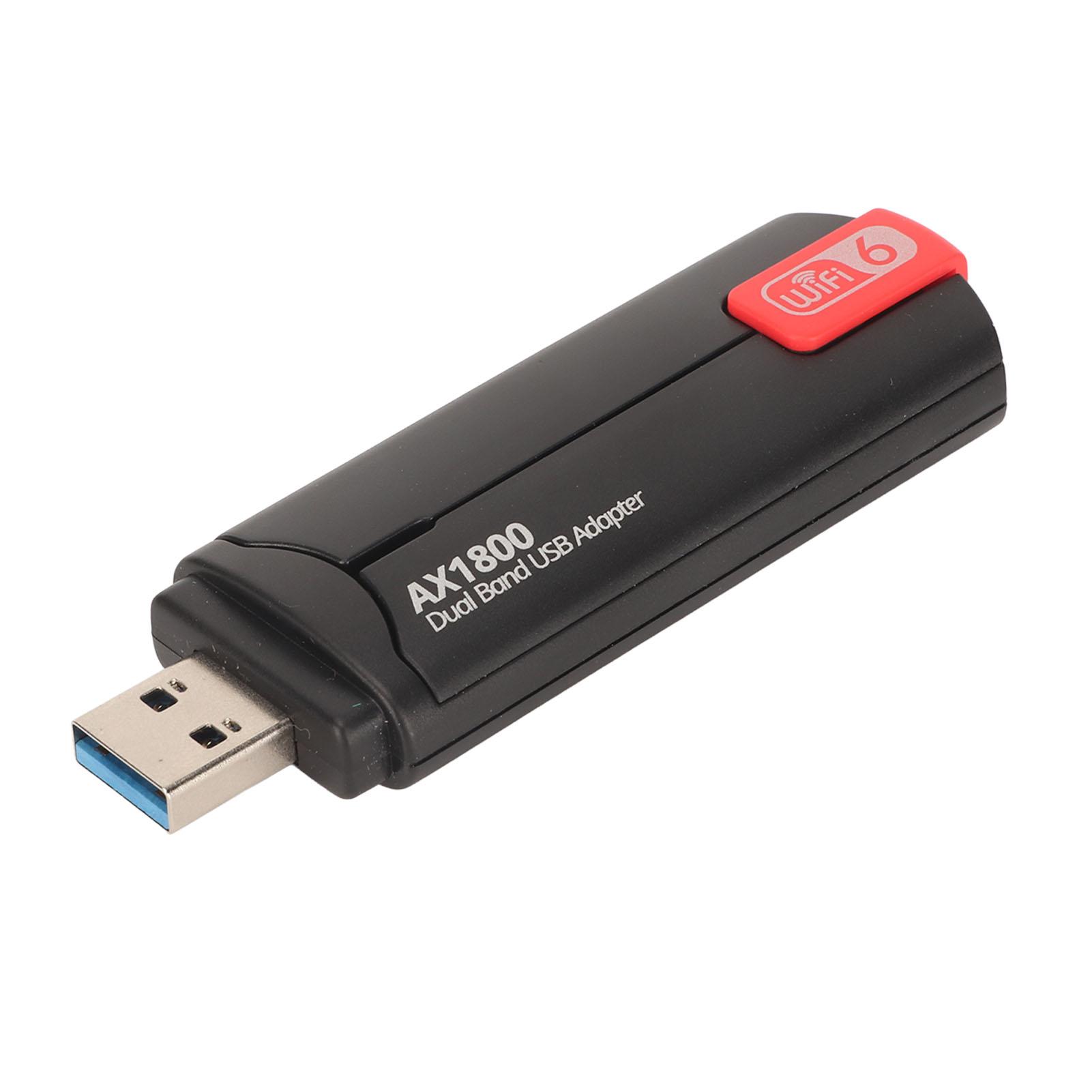 

Dual Band WiFi Adapter High Speed USB3.0 Network Transmitter Receiver for Laptop Desktop PC