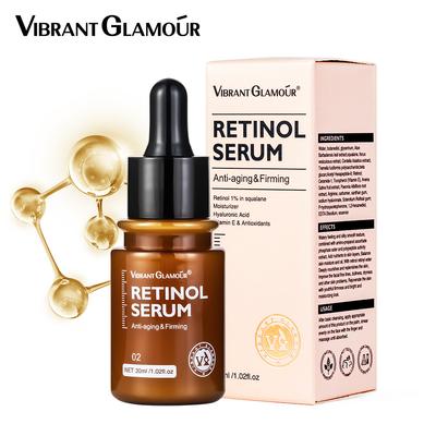 VIBRANT GLAMOUR Retinol Facial Essence 30ml Desalinates Dry Lines and Fine Lines and Increases Elasticity