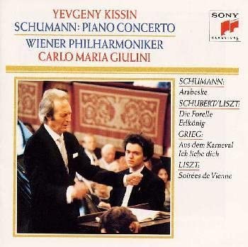 CD KISSIN EVGENY SCHUMANN SCHUBERT Schumann P Concerto etc. SRCR2617 Sony 2000 Japan Classical Used