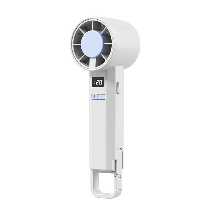 1 Set 120 Speed Usb Rechargeable Portable Mini Handheld Fans Folding Style High-Speed Cooling Fan For Travel Camping Outdoor