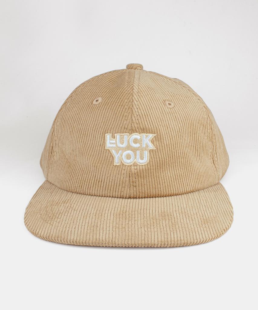 Sinteulipeulsigseu Luck You Corduroy Daddy Cap Khaki