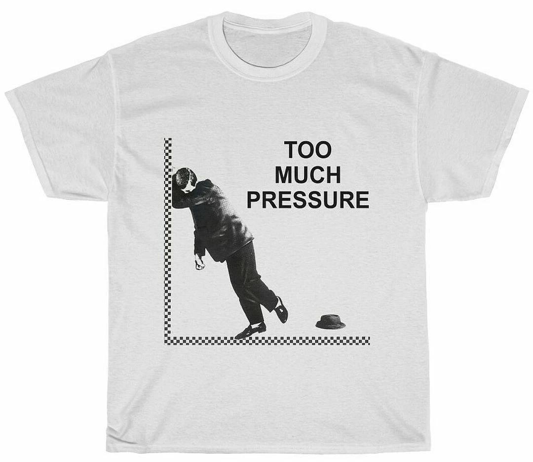The Selecter  Too Much Pressure  100% Cotton T-shirt Mens Tees Top - Small - FREE SHIPPING L