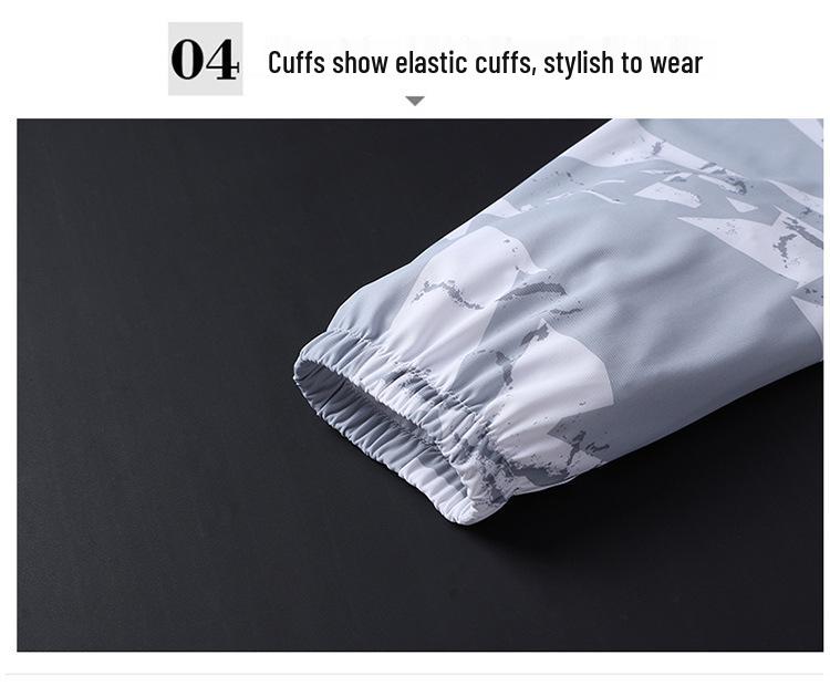 Men's 2025 Ice Silk Sun Protection Camouflage Fishing Jacket - Lightweight, UV Resistant for Summer Outdoor Wear