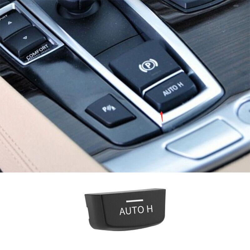 Fit For BMW 7 Series 2009-2015 Matte Black Console Electronic Handbrake Sticker