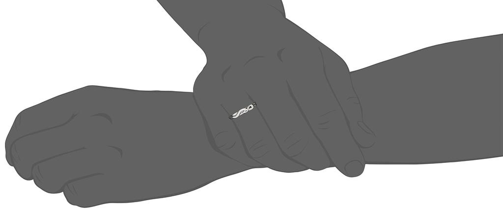 FREE STYLE Snake Motif Silver Ring Black Japanese Size 17 [Free Style] FSR570-B