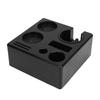 Coffee Tamping Station Organizer ABS Tamper Storage Holder Stand with Drawer for Portafilter Distributor Home Cafe