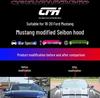 Carbon Fiber Vented Hood for 18-22 Ford Mustang