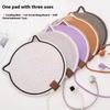 42cm Cotton Rope Cat Scratcher Board Cat Scratching Post Mat Toy Bed Mat Claw Sharpener Scrapers For Cats Grinding Nail Pad Mat