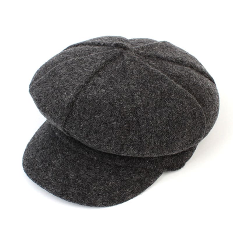 

Universal chemistry wool knit gray newsboy cap FREE