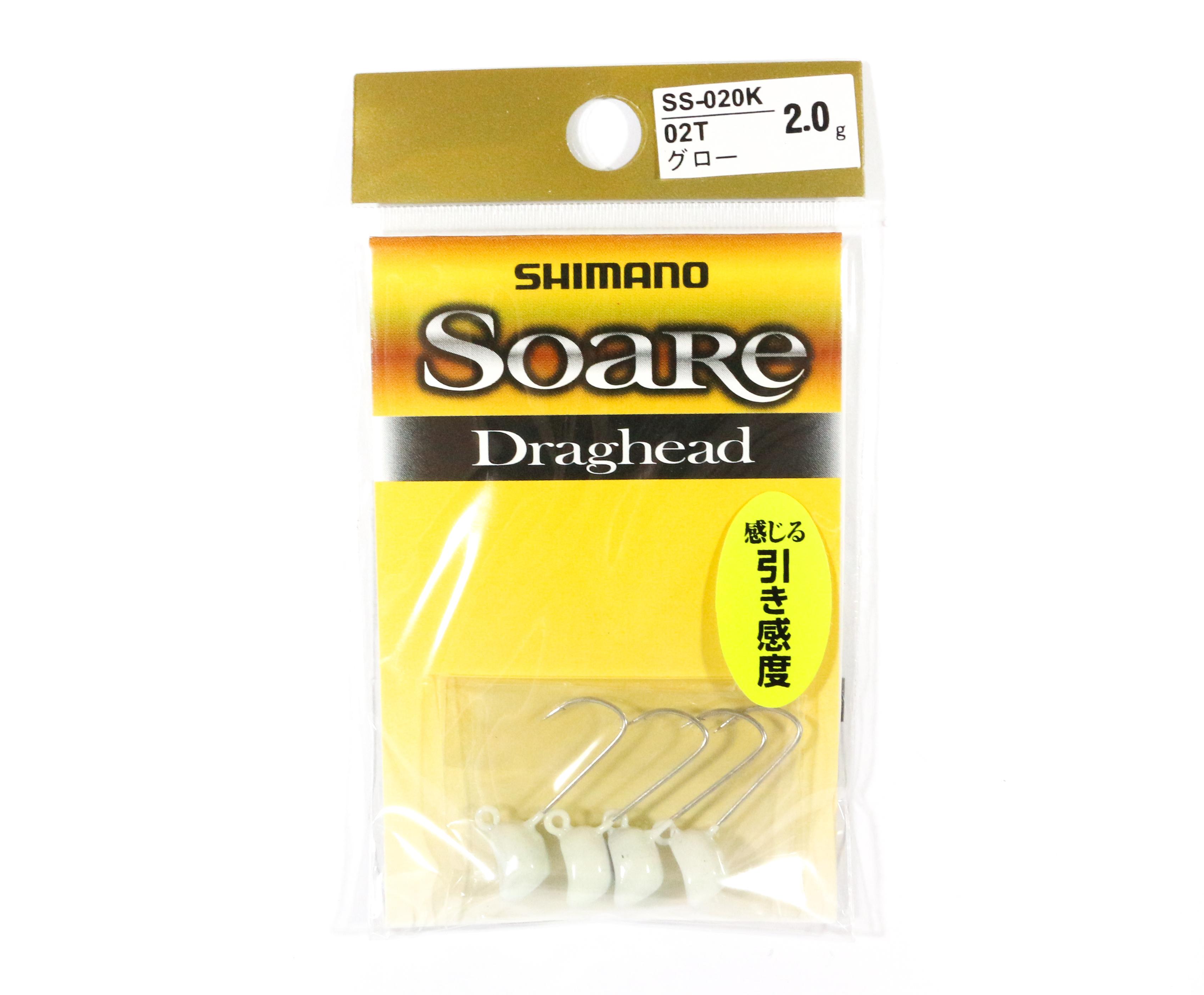

Джиг-головка Shimano SS-020K Soare Drag Head Glow 2,0 грамма 02T 762955