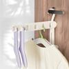 Foldable Drying Rack 5 Holes Travel Portable Clothes Hanging Hotel Indoor Drying Rack Hanging Clothes Hook Hanging Hole Rack