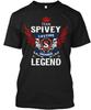 Team Spivey Lifetime Member Legend T-Shirt Made In the USA Size S To 5XL