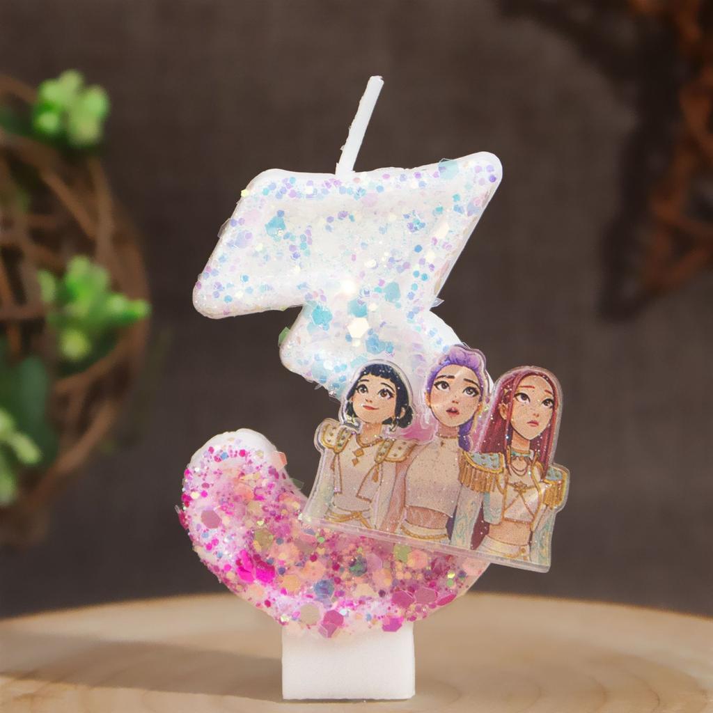 Cartoon Peripheral Party Birthday Candles Digital Candles