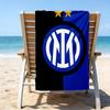1pc I-Internazionale Milano (14) Beach Towel, Beach and Seaside Swimming Pool Equipment, Fashion Pattern, Rectangular, Travel Essentials