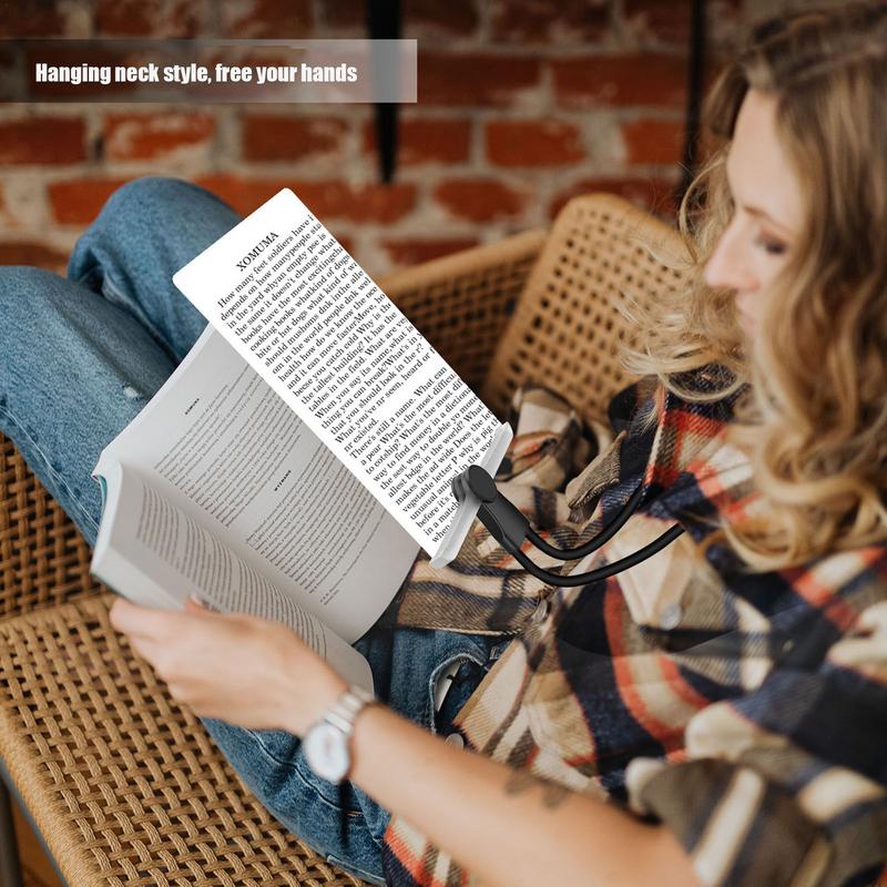 Hands-Free 3x Large Magnifier Page Full Page Glass Reading Aid Lens Magnifyings Fresnel Glass Lens Book Page Magnification