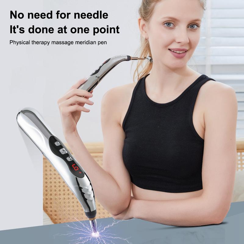Electronic Acupuncture Pen Usb Meridian Acupoint Energy Acup Energy Circulation Massage Pen Physical Therapy