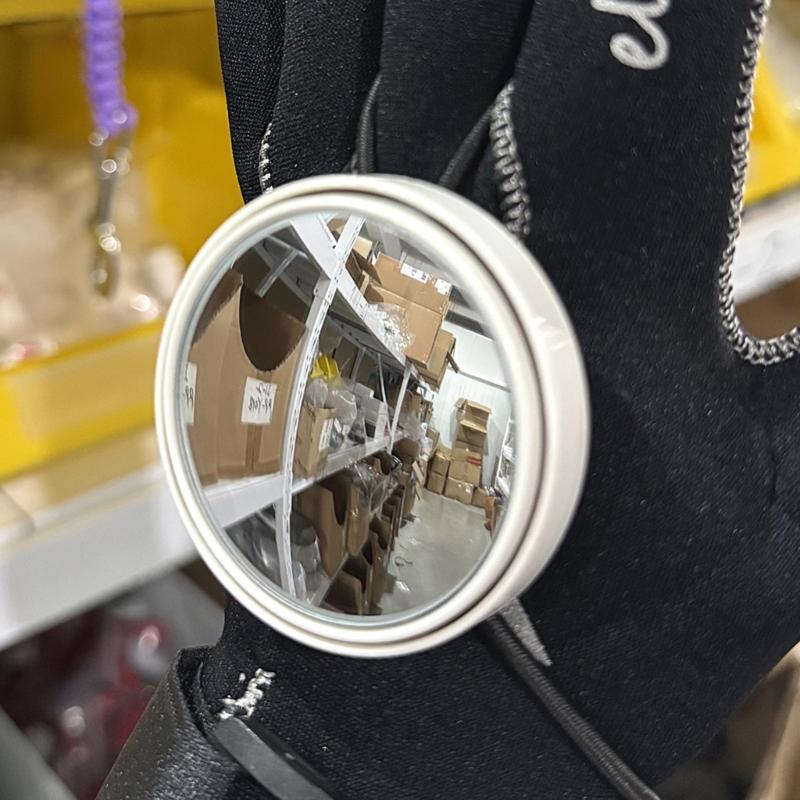 Adjustable Round Convex Diver Observe Mirror Scubas Diving Rearview Mirror for Underwater Equipment Easy to Use