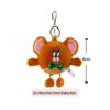 Tom & Jerry Plush Toys: Cat Pendant & Mouse Keychain Charms for Kids
