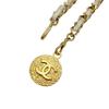 CHANEL Vintage Logo Chain Belt belt metal White gold unisex Used