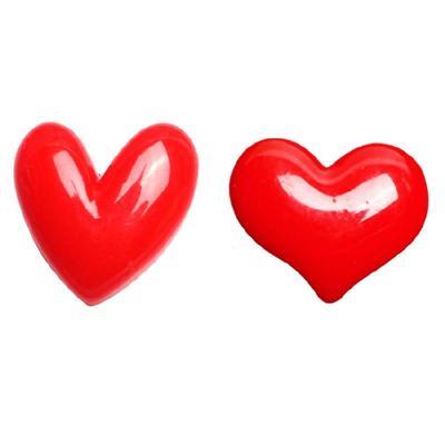 Red Heart Shape Enamel Pins Sweater Shawl Pins Heart Shape Lapel Pins for Shawls