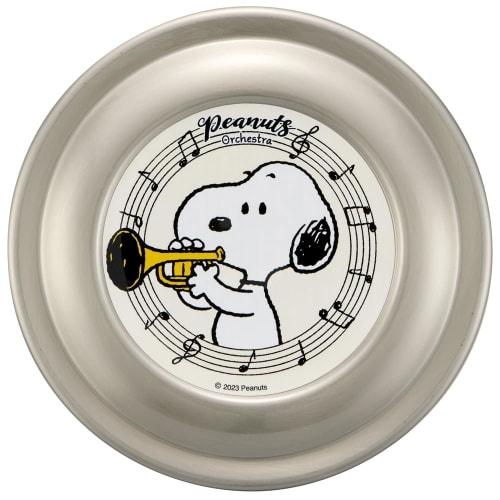 Skater Thermal Lunch Box Snoopy Orchestra 600ml Bowl Type Antibacterial Vacuum Stainless Steel STLB1AG-A