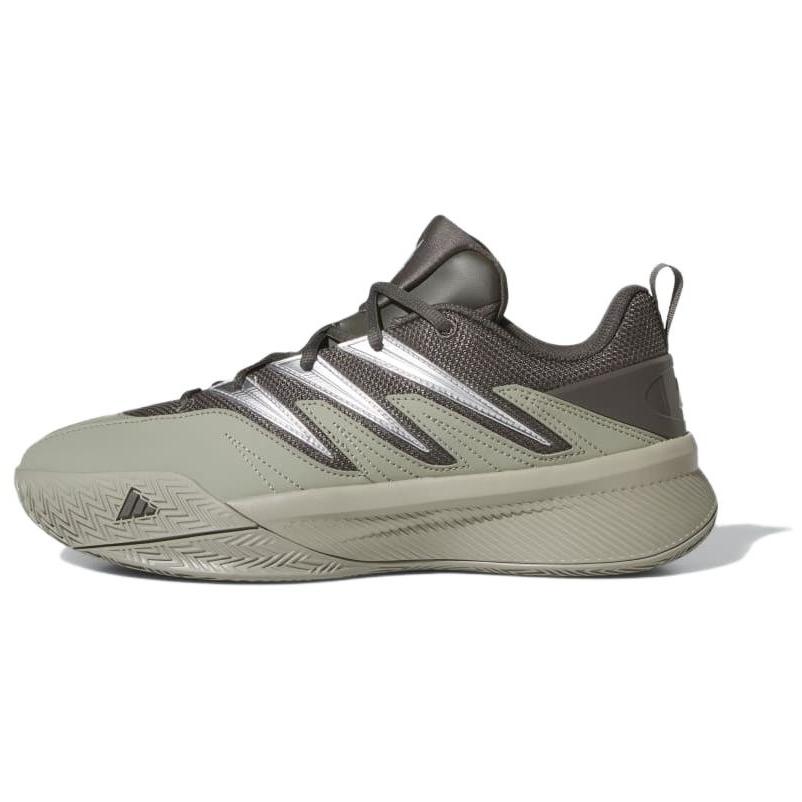 Adidas Dame Certified 3 Cinder Unisex Sneakers Green Silver-Pebble Silver-Metallic IH8467