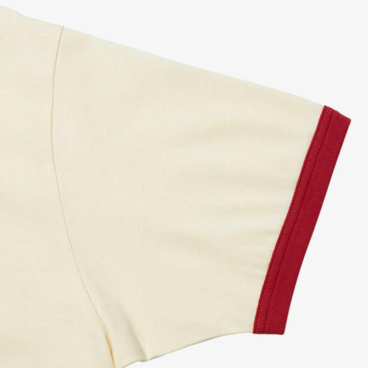 Onitsuka Tiger Graphic Tee Series Comfortable Sports Round Neck Short Sleeve T-Shirt Unisex Tops Off-White 2183B374-700