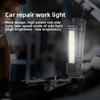 Professional Automotive Repair Light-Ultra-Bright COB LED+Red Emergency Light-Magnetic USB Work Light for Mechanics &Outdoor Use