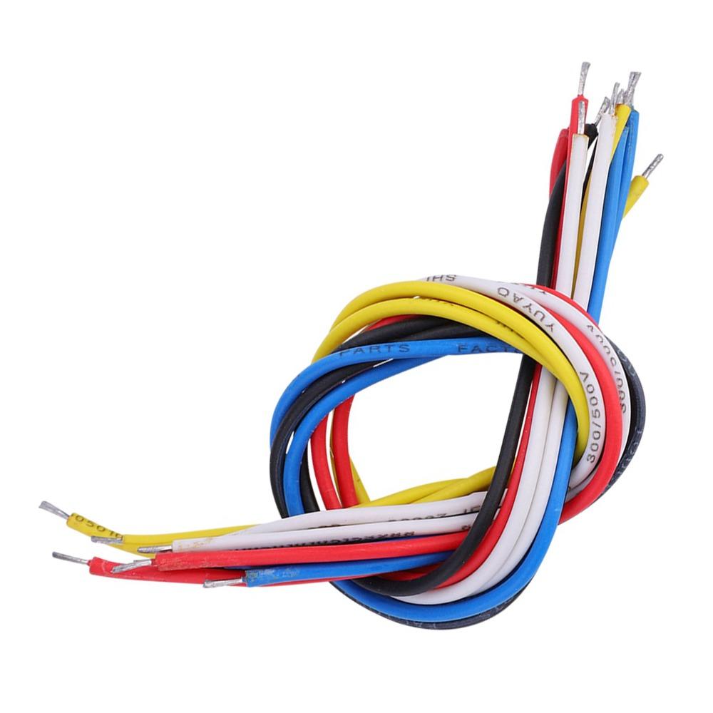 10PCS Plastic + Metal Connecting Wire 19cm Length Electric Guitar Wire For Electric Guitar
