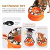 New Rotating Slow Feeder Cat Bowl Puzzle Toy
