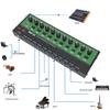 10-Channel Audio Mixer for Musical Instruments and Guitar Amplifier