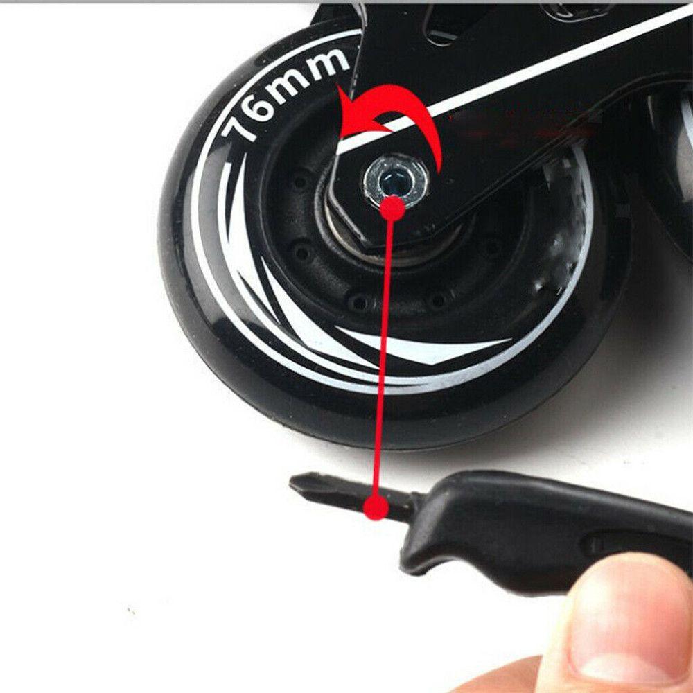 Sport Schlittschuhlaufen Sicherheitsbremsen Bremsbeläge Rollschuhe Bremsklotz Roller Anti-Rutsch