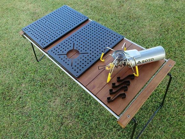 Snow Peak Hanging Plate for Single Burner SOTO Burner ST310 (Compatible with Snow Peak IGT Slim Table)