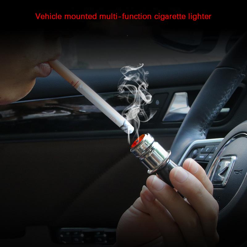 12V Car Cigarette Lighter 20Mm Igniter Head Auto Motorcycle Power Plug Socket Output