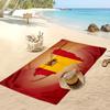 Asciugamano da Spiaggia Stampa Calcio Spagna Asciugatura Rapida Super Assorbente Morbido Asciugamano da Bagno per Nuoto Spiaggia Viaggio Souvenir Regalo