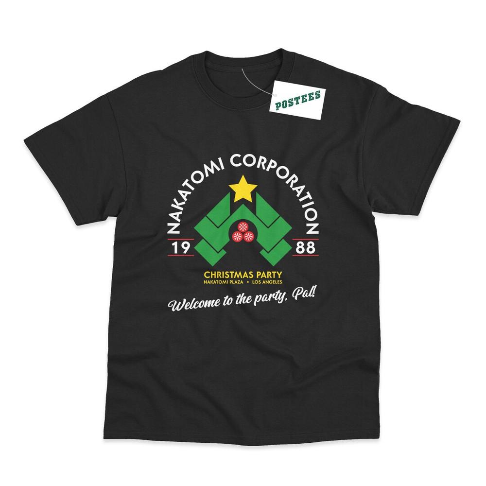 

Nakatomi Corporation Christmas Party Inspired By Die Hard DTG Printed T-Shirt 2XL