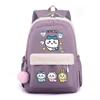 Jiyika wow cute expression bag schoolbag junior high school student backpack men and women lightweight new backpack