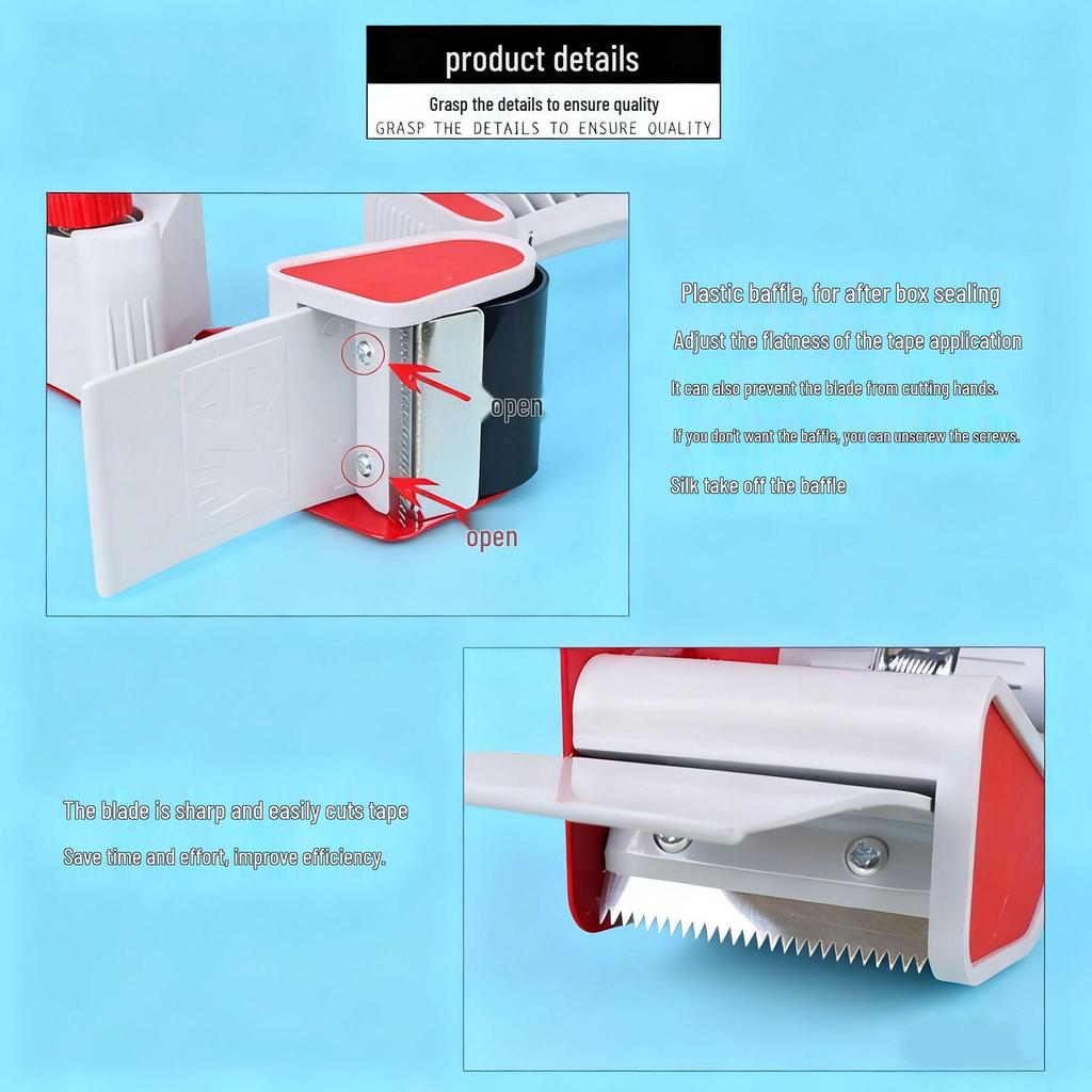 International Hot-Selling Box Sealer: Tape Cutter & Packing Machine for Logistics and Express Packaging