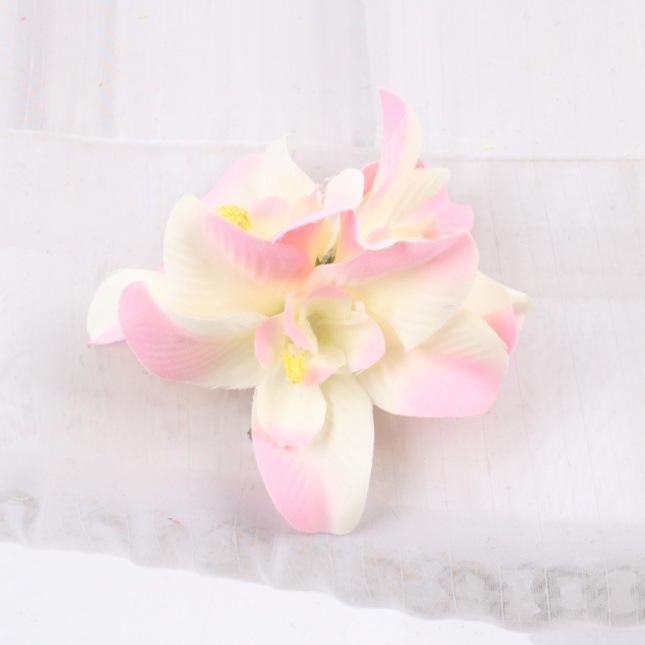 Bohemia Canna Flowers Samll Hair Clips Hawaii Bridal Flowers Hair Clips Hairpins Barrette For Wedding Hair Accessories
