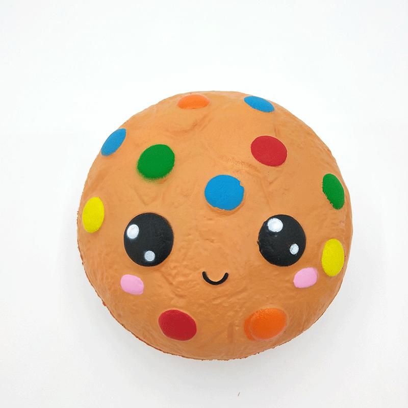 Squishy Chocolate Biscuit Cheese Bread Series PU Squishies Slow Rising Cream Scented Fidget Anti-Stress Kids Toys Gift