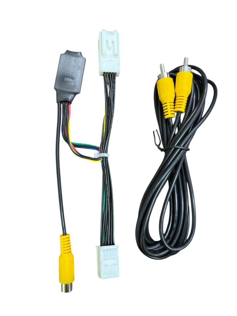 Hiace Digital Inner Mirror Rear Camera Connection Harness RCA110T Compatible/Replacement
