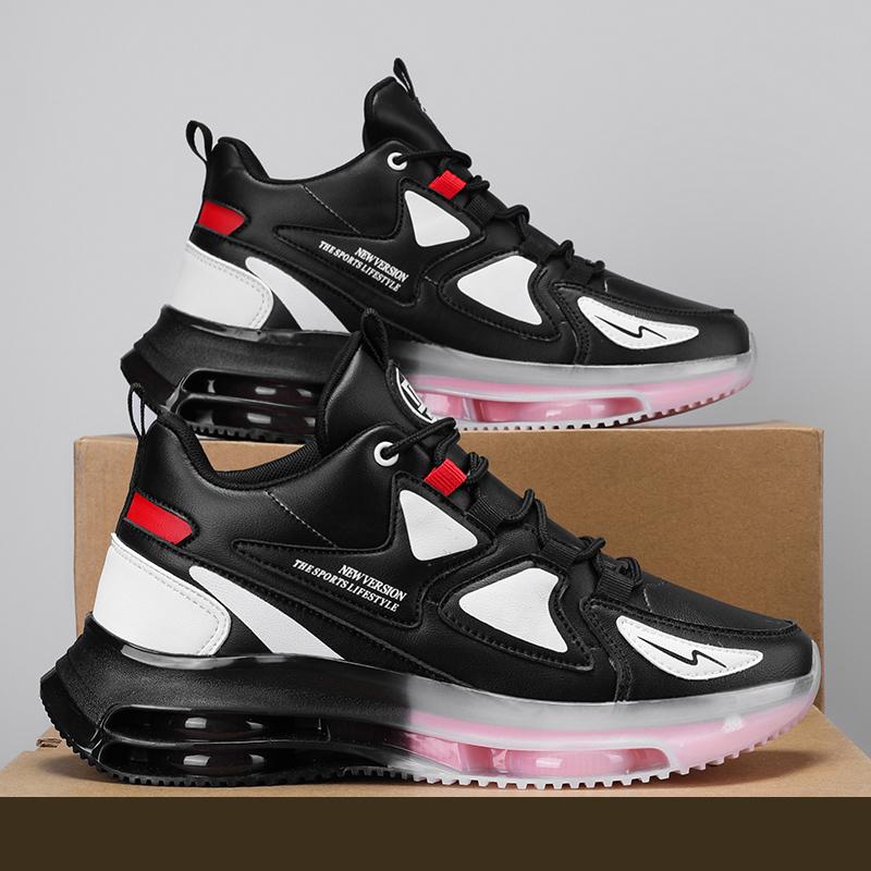 Vysoké boty na prkně Mužský trend Studentská obuv pro volný čas Móda Sportovní obuv Móda pro volný čas Boty se vzduchovým polštářem Sportovní obuv 39-44